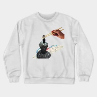 Let Me Pick Your Mind Collage Crewneck Sweatshirt